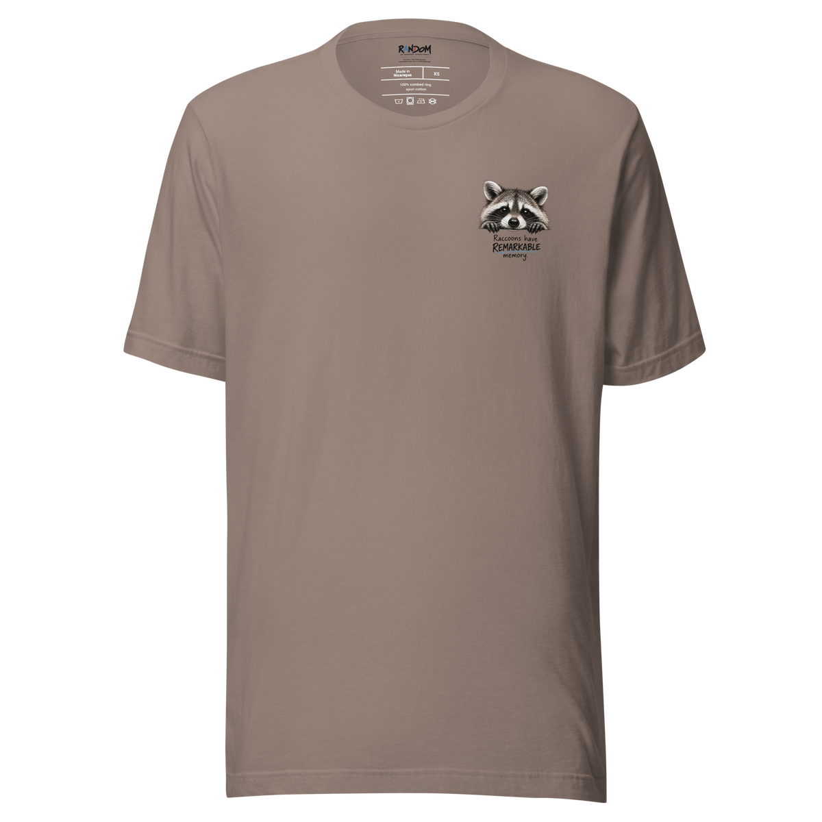 Random 38: Raccoons Remember Fitted Tee