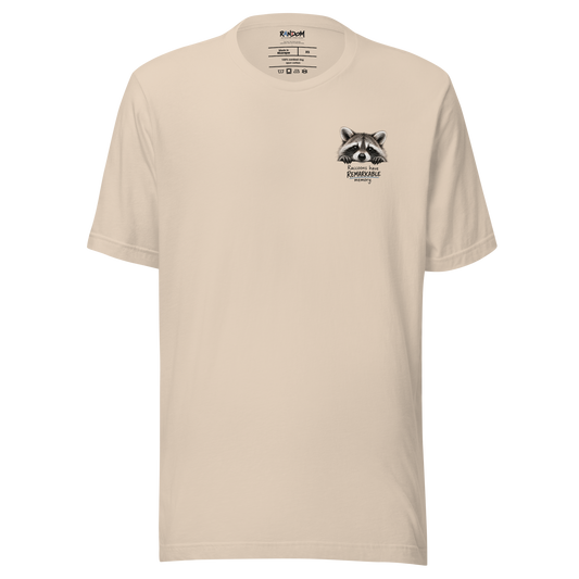 Random 38: Raccoons Remember Fitted Tee